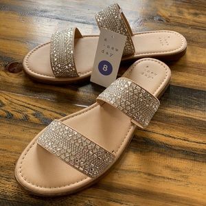 NWT TARGET A NEW DAY SANDALS